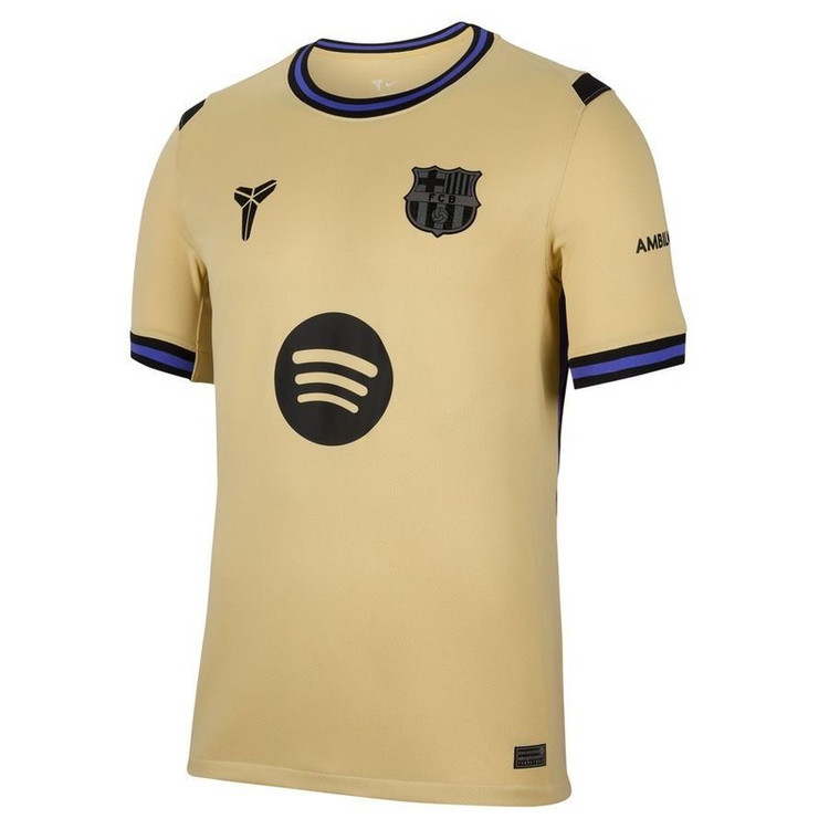 ست تیشرت آستین کوتاه و شلوارک ورزشی مردانه مدل بارسلونا Away 2026