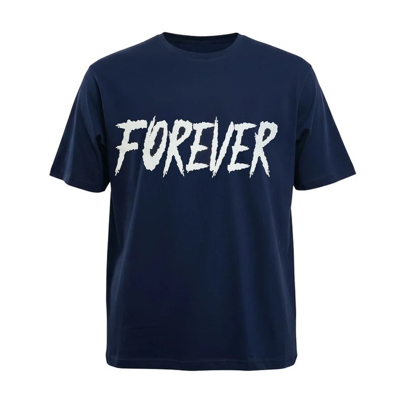 ست تیشرت آستین کوتاه و شلوارک راحتی مردانه مدل FOREVER