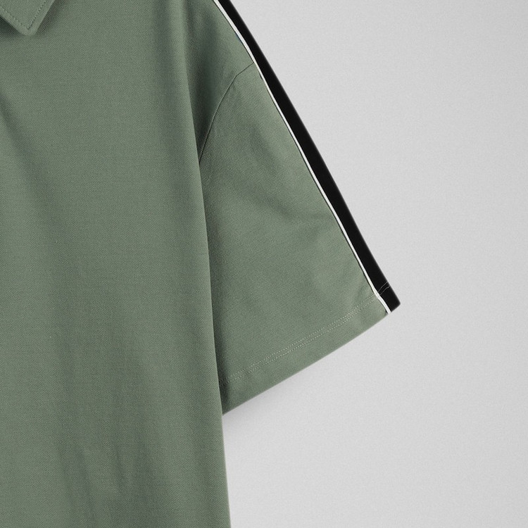 پولوشرت آستین کوتاه یقه برگردان مردانه زاناما مدل 031671