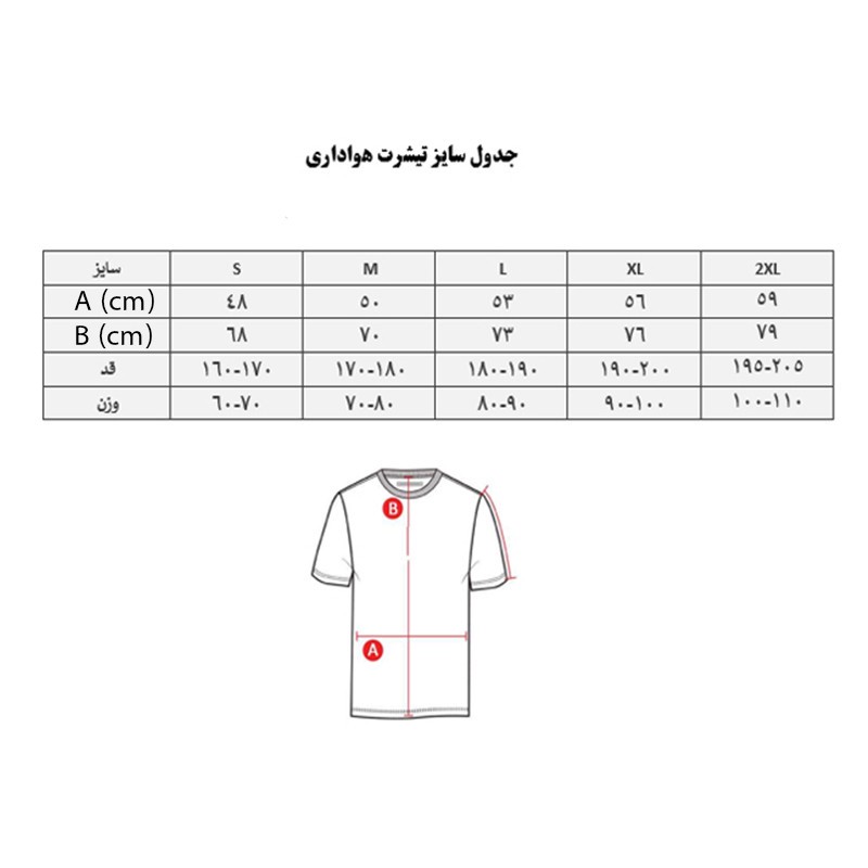تیشرت ورزشی آستین کوتاه مردانه مدل آلمان Home 2026