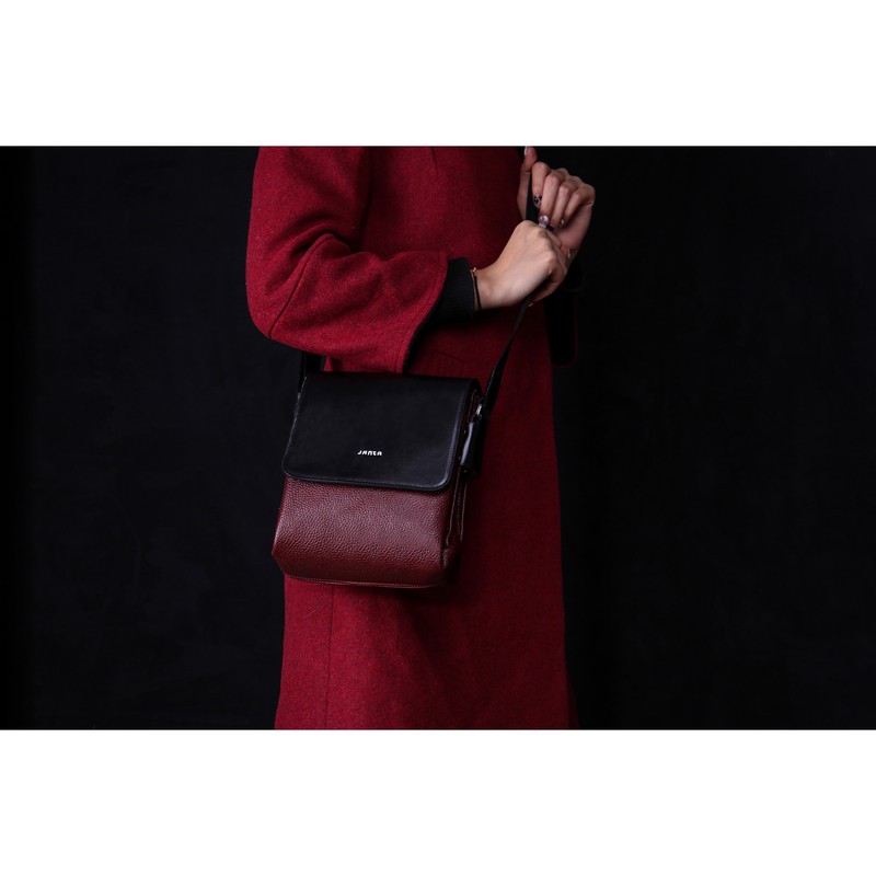 کیف رودوشی چرم جانتا مدل D012