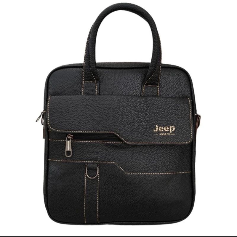 کیف اداری مردانه جیپ مدل کلاسیک ساده کد TG01