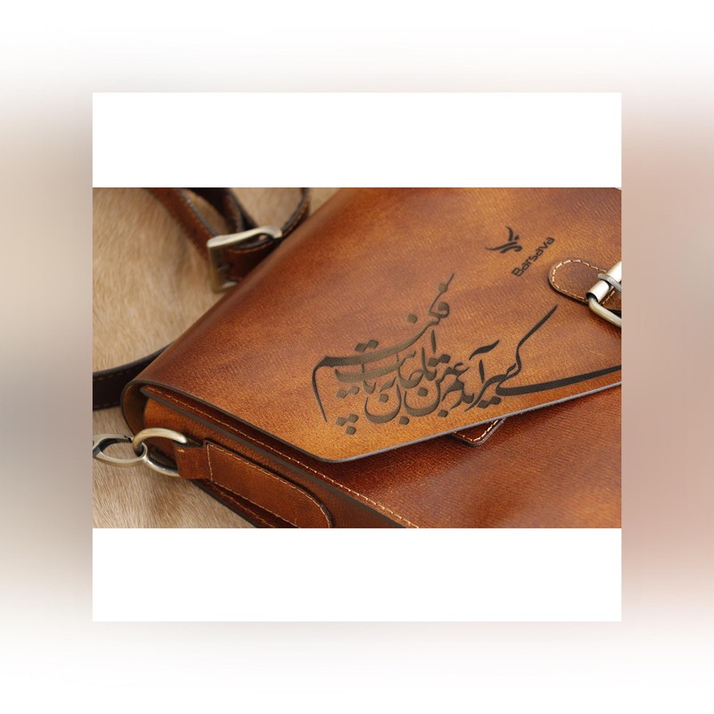 کیف رودوشی چرم بارثاوا مدل 1203n