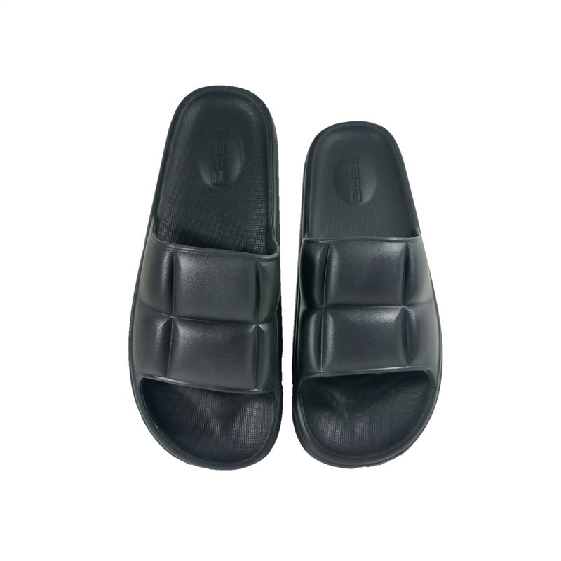 دمپایی مردانه پاپا مدل کوروش کد 123 BLK