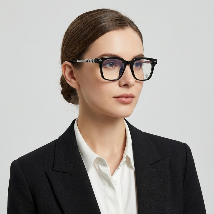 فریم عینک طبی کروم هارتز کد 9200