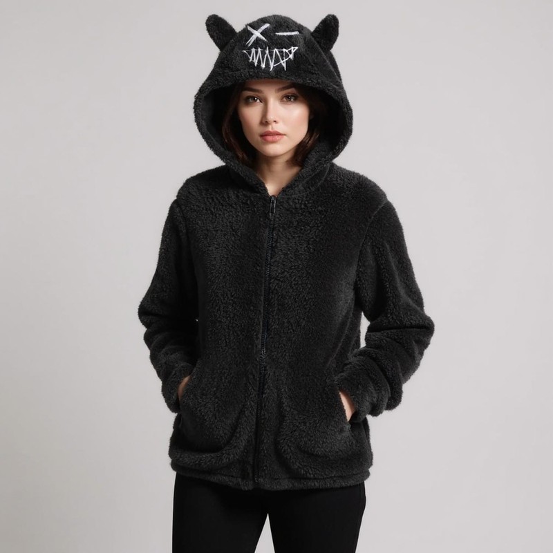 سویشرت زنانه شیرین جامه مدل Devil