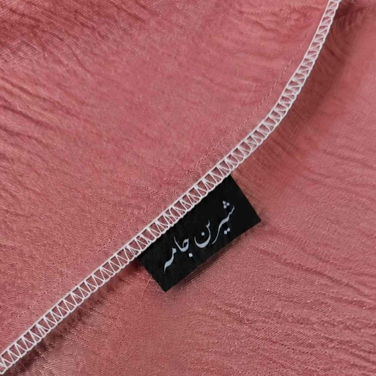 ست نیم تنه و شلوار زنانه شیرین جامه مدل پاپیونی