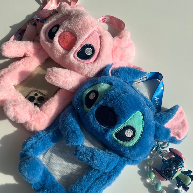 کیف دوشی دخترانه و پسرانه مدل Stitch