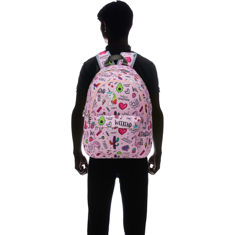کوله پشتی دخترانه توریث مدل NHH-150003