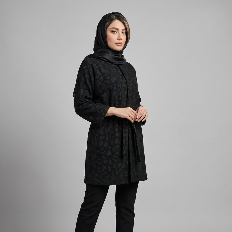 مانتو زنانه مدل تافته کد tm-2909