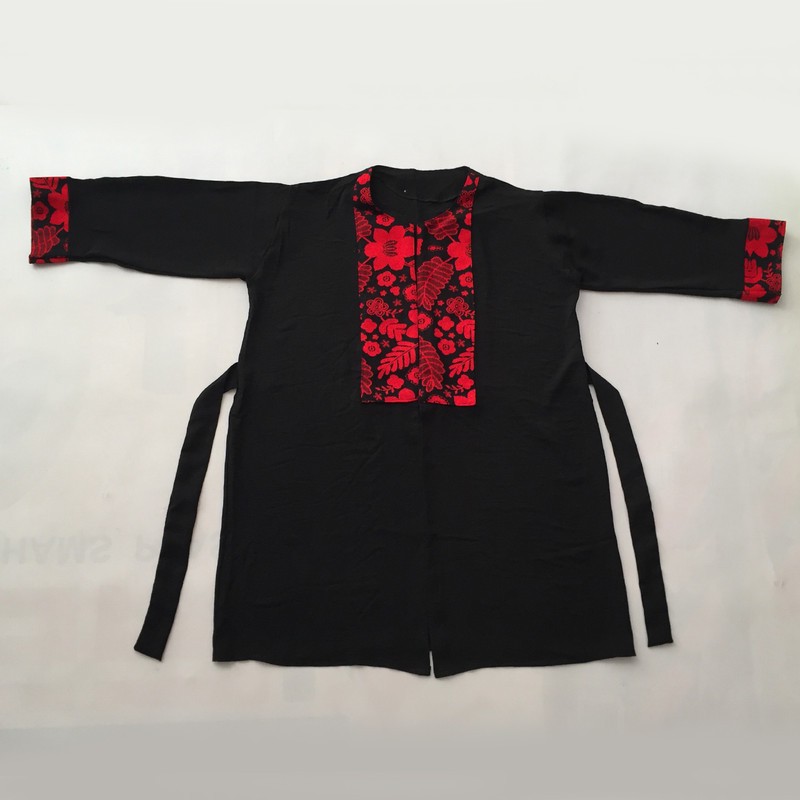 مانتو و شلوار زنانه مدل ابر و بادی سنتی کتیبه کد tm-2882