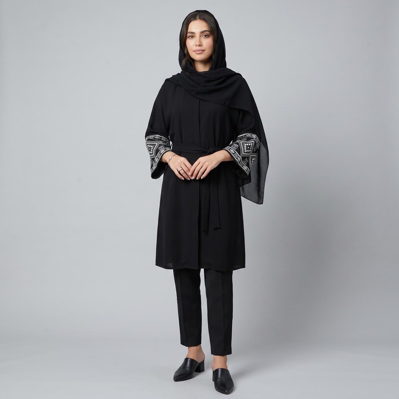 مانتو زنانه مدل نخی ابر و بادی نپالی کد tm-2706