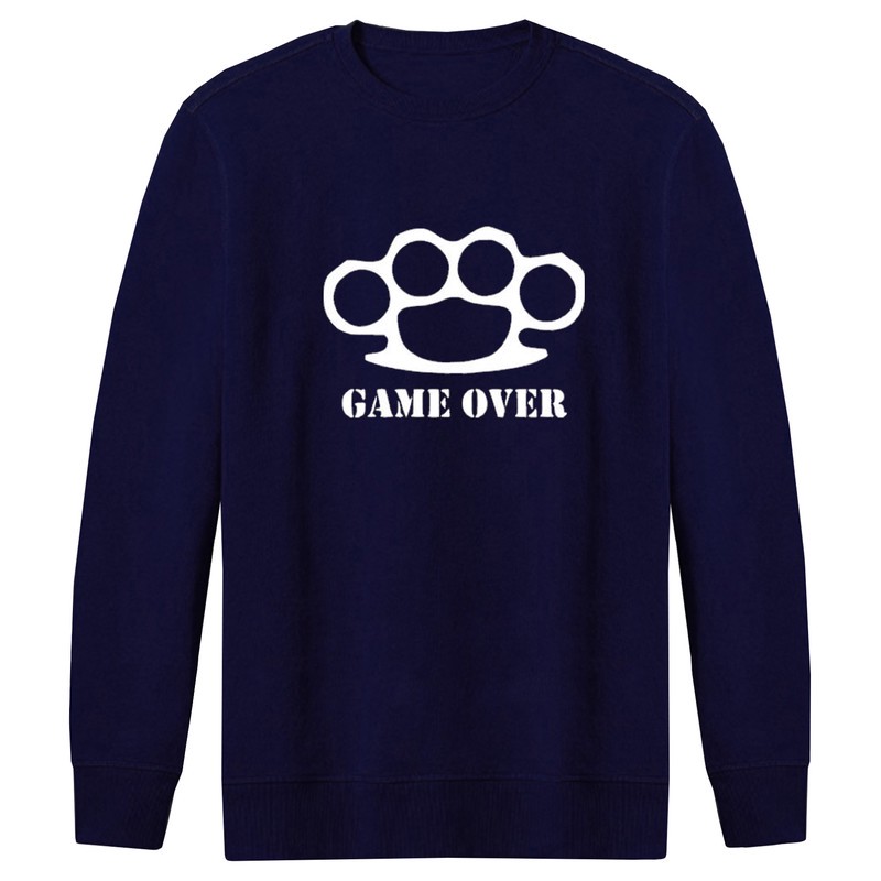 سویشرت مردانه طرح game over کد F280