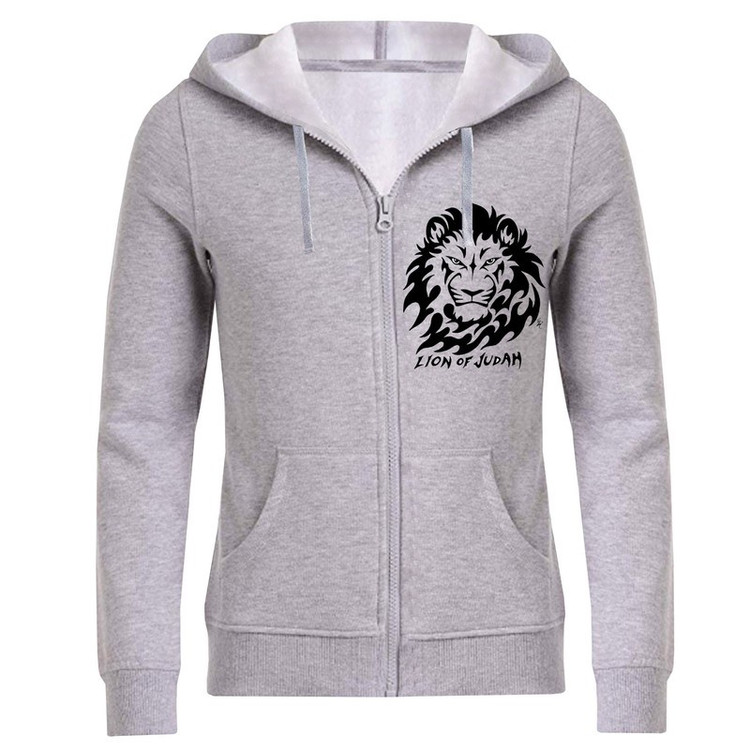 سویشرت مردانه طرح lion of judah کد F30