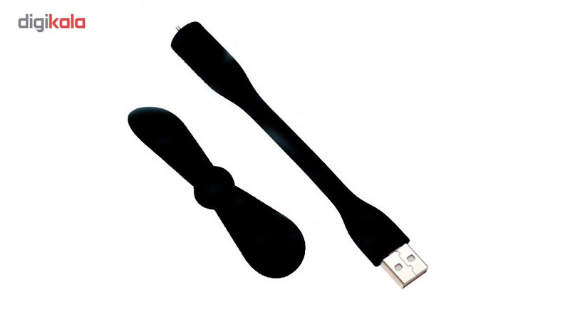 پنکه همراه ریمکس Mini USB مدلMb68 به همراه چراغ ال ای دی
