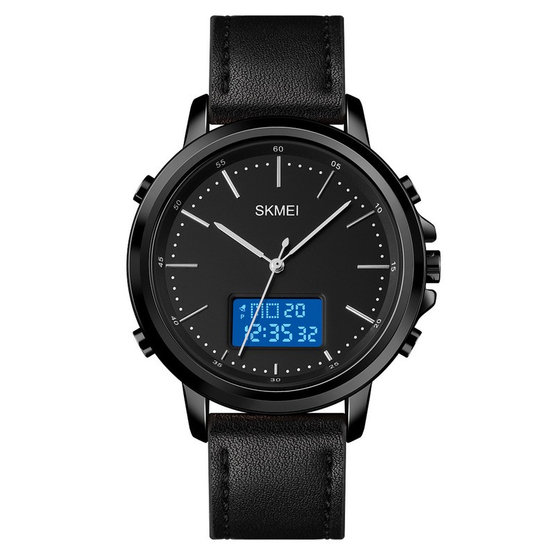 ساعت مچی عقربهای کوارتز مردانه اسکمی مدل 1652-BLK-1