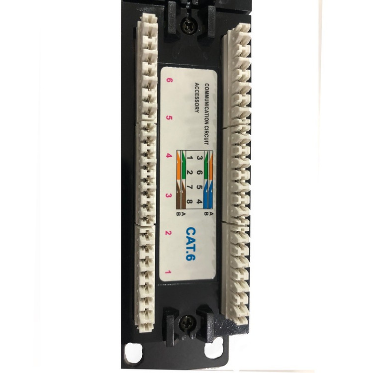 پچ پنل 24 پورت مدل cat6 utp