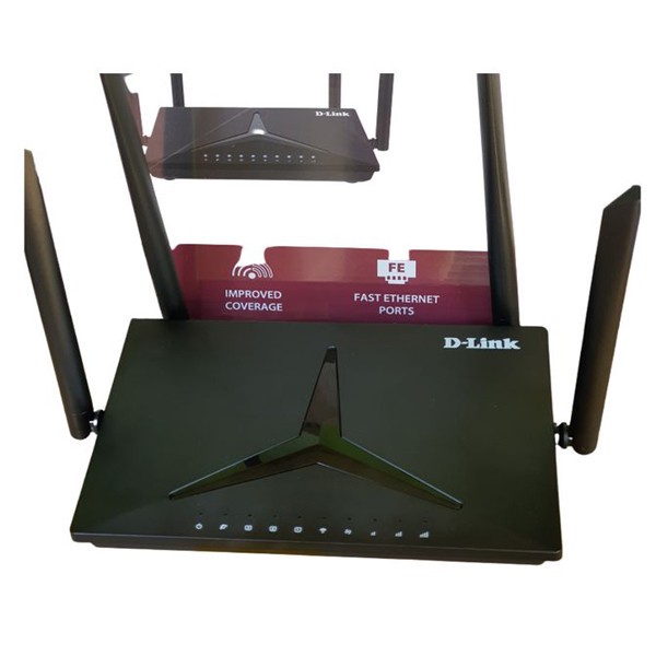 مودم روتر بیسیم خانگی 4G دی-لینک مدل DWR-M920 با شیار سیمکارت، پشتیبانی از 32 کاربر، سرعت انتقال 150 مگابیت، چهار آنت...
