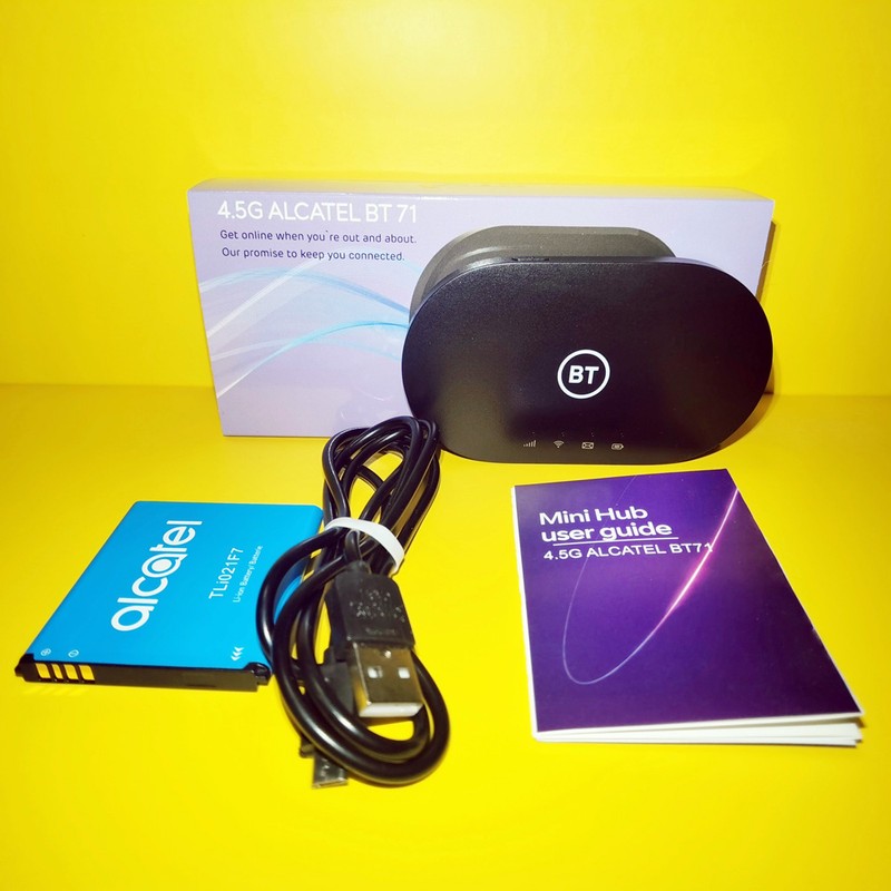 مودم 4.5G قابل حمل آلکاتل مدل BT71 با تکنولوژی Cat6 و Cat7، سرعت دانلود تا 300Mbps، پشتیبانی همزمان از 20 کاربر، وایف...