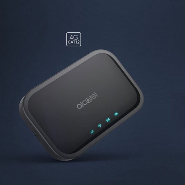 مودم همراه 4G آلکاتل مدل MW12VK با پشتیبانی CAT12، سرعت دانلود 600 و آپلود 100 مگابیت بر ثانیه، اتصال همزمان 32 کاربر...