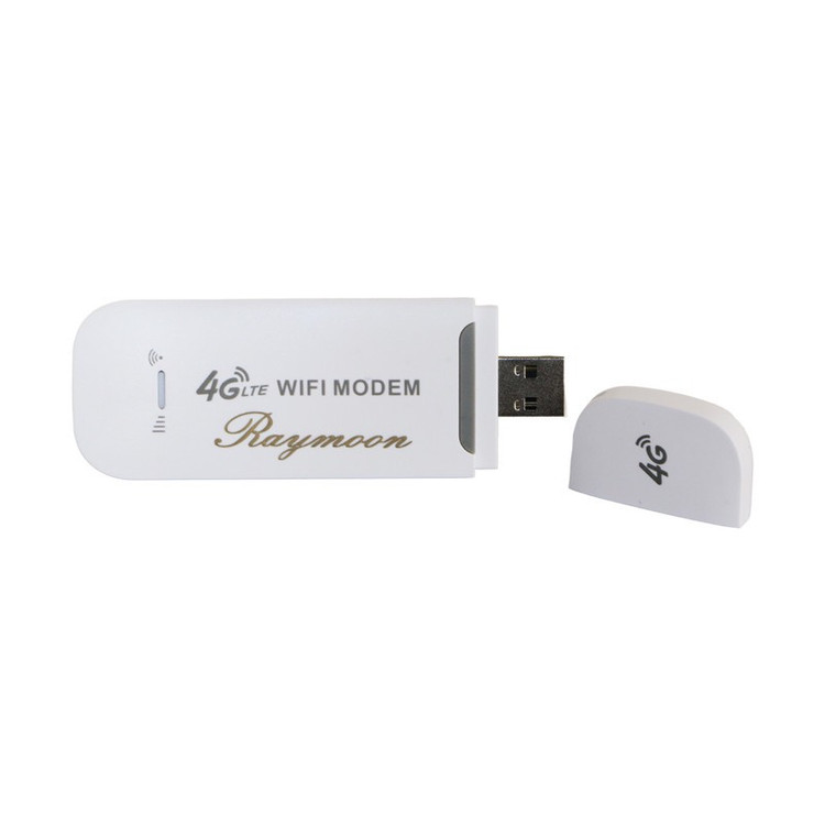 مودم سیمکارتی 4G قابل حمل رایمون مدل LTE-4G با اتصال USB و وایفای، پشتیبانی از 10 دستگاه و سرعت دانلود 150 مگابیت بر ...