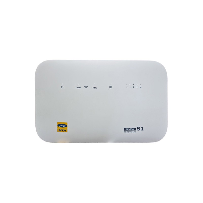 مودم 4G/TD-LTE ایرانسل مدل TF-i60 S1 به همراه سیم کارت و 3000 گیگابایت اینترنت 12 ماهه