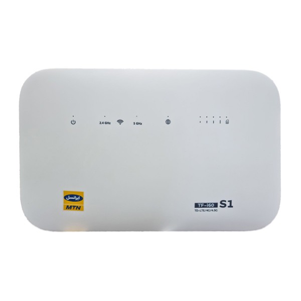 مودم 4G/TD-LTE ایرانسل مدل TF-i60 S1 به همراه سیم کارت و 3000 گیگابایت اینترنت 12 ماهه پیشگامان