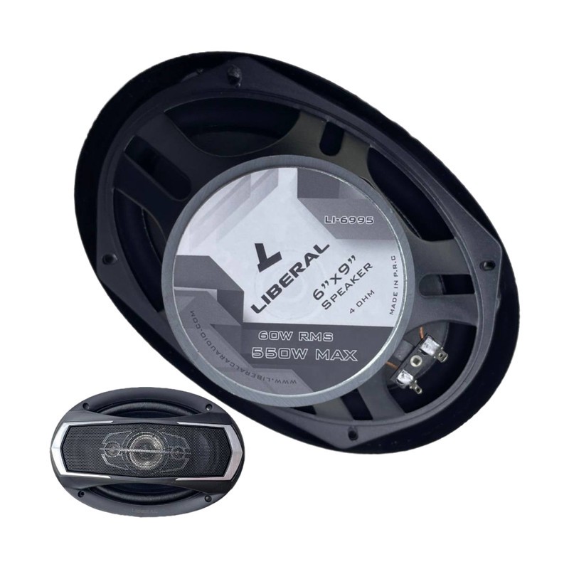 اسپیکر پشت خودرو لیبرال مدل Li-6995 سایز 6x9 اینچ بسته دوعددی