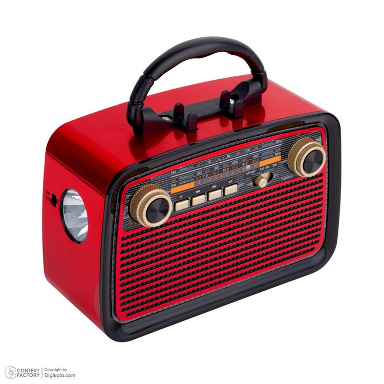 رادیو اسپیکر FM، AM، SW کی برود مدل KTF-1467 دارای پورت USB