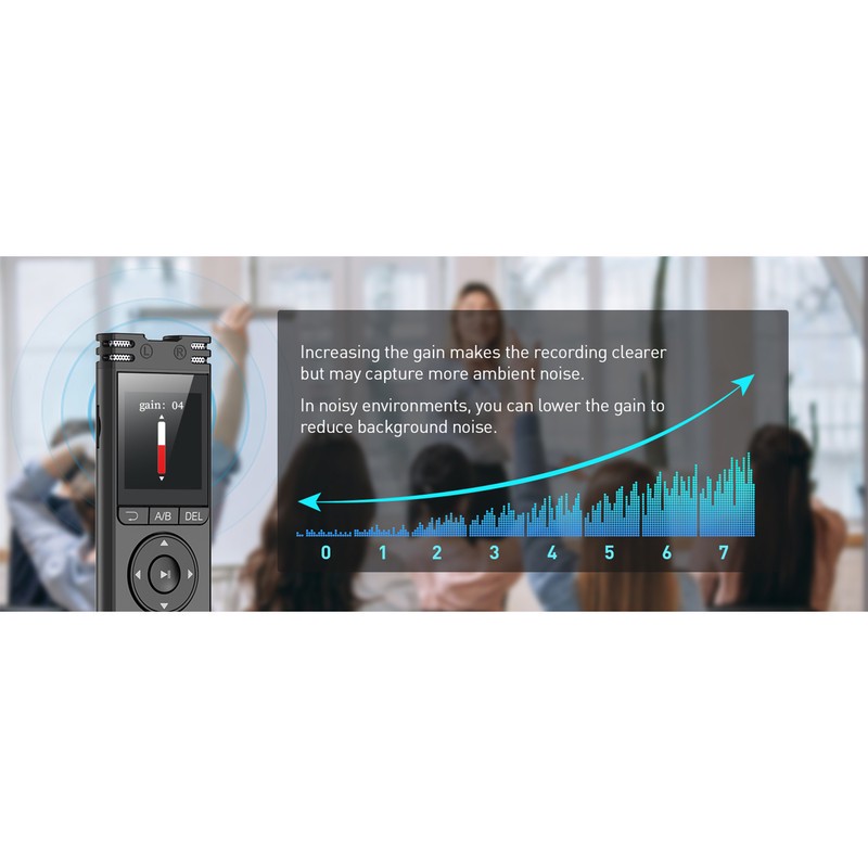 ضبط کننده دیجیتالی صدا آیریور مدل X07 32GB