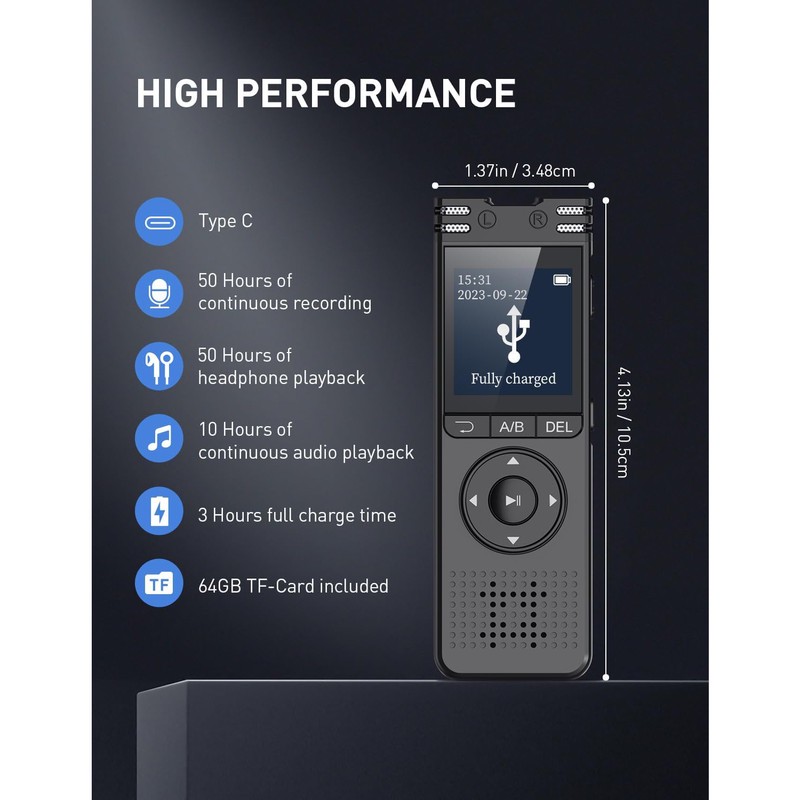 ضبط کننده دیجیتالی صدا آیریور مدل X07 32GB