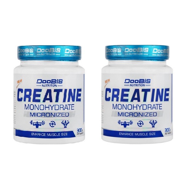 پودر کراتین مونوهیدرات میکرونایز دوبیس- 300 گرم بسته 2 عددی