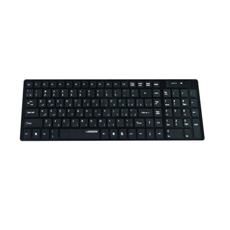 کیبورد بی سیم گرین مدل GK-101W با حروف فارسی