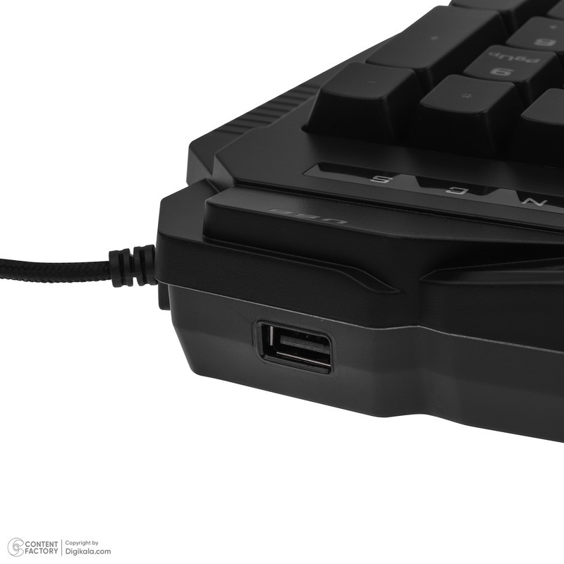 کیبورد گیمینگ گرین مدل GK702-RGB، Full-Size نورپردازی RGB