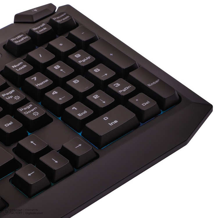 کیبورد گیمینگ گرین مدل GK701-RGB نورپردازی RGB Full-Size