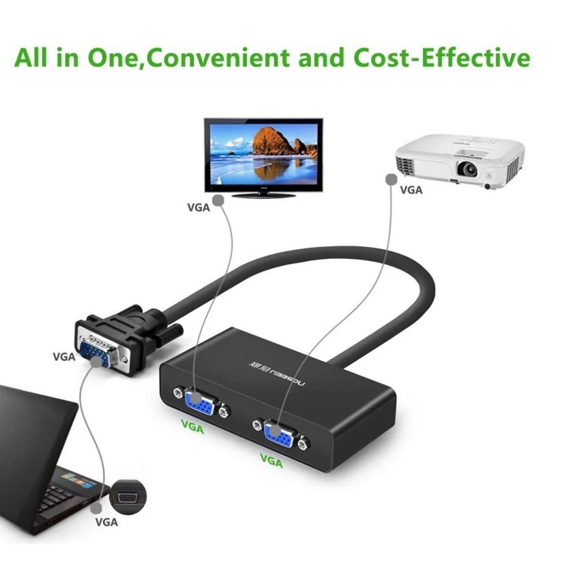 مبدل VGA به VGA یوگرین مدل 20918