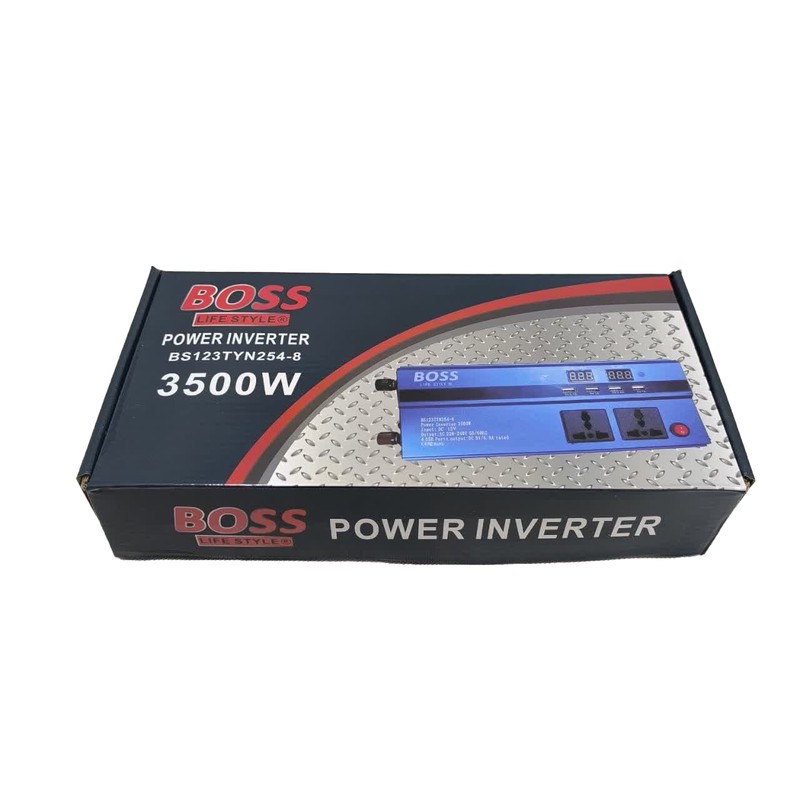 مبدل برق خودرو باس مدل BS123 TYN254-8 ظرفیت 3500 وات