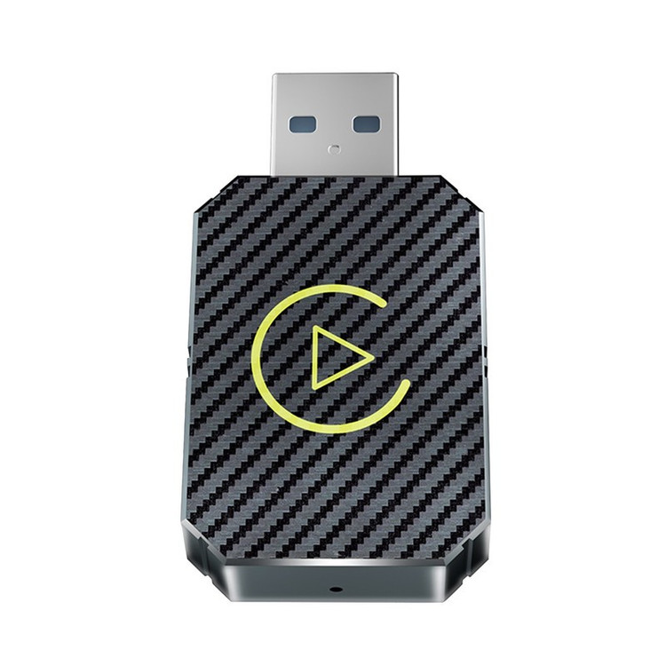 کارپلی و اندروید اتو مدل Wireless CarPlay/Android Auto Q1M به همراه مبدل USB به USB-C