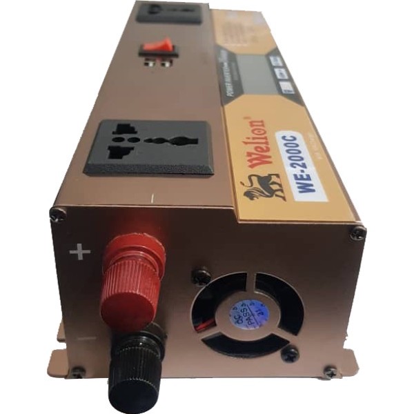 اینورتر شارژر ویلیون مدل WE-2000C10AMP ظرفیت 2000 وات