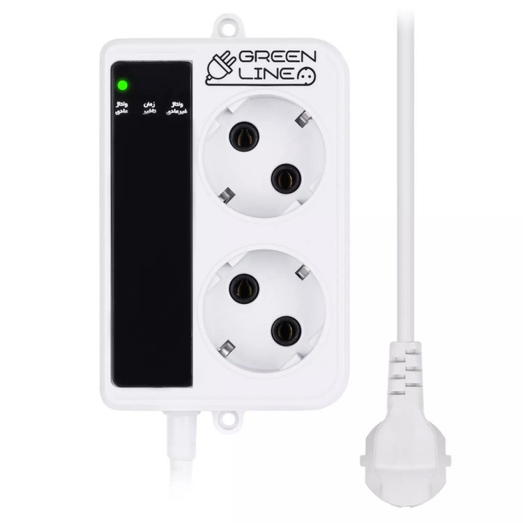 محافظ ولتاژ گرین لاین مدل GLP162-RW-5m