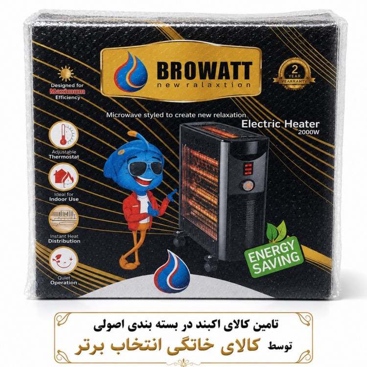بخاری برقی بروات مدل BR_2600