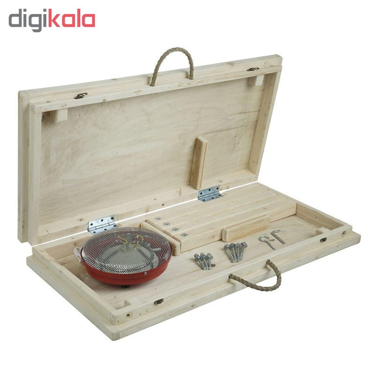 کرسی تاشو پارسین مدل KTH90cm به همراه هیتر