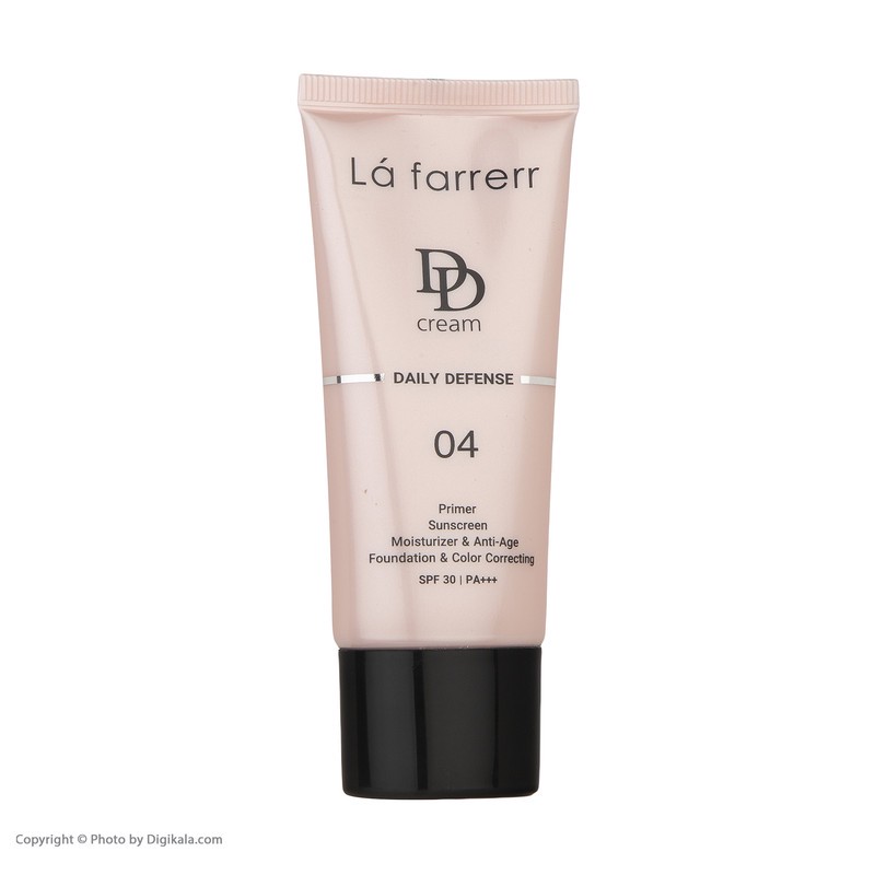 دی دی کرم رنگی لافارر SPF30 مدل 04 مناسب انواع پوست حجم 33 میلی لیتر