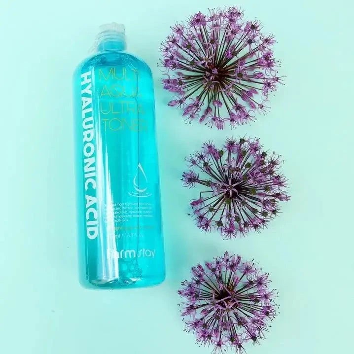 تونر فارم استی مدل Hyaluronic Acid Multi Aqua حجم ۵٠٠ میلی لیتر