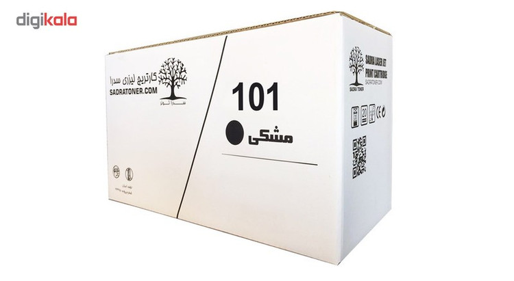 تونر مشکی سدرا مدل 101