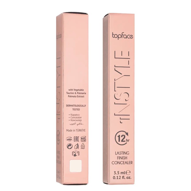 کانسیلر تاپ فیس مدل Lasting Finish سری Instyle شماره 001