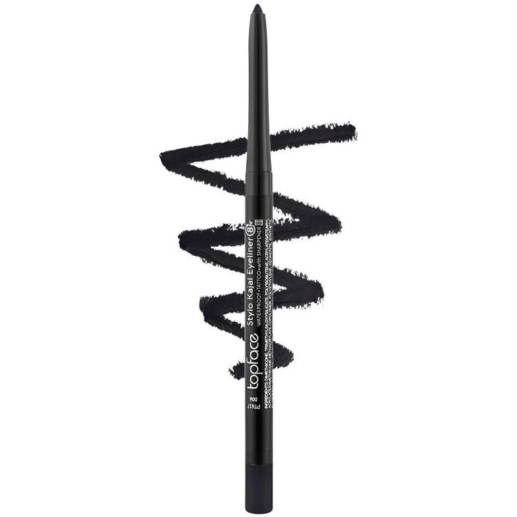 مداد چشم تاپ فیس مدل STYLO KAJAL رنگ مشکی کد 001