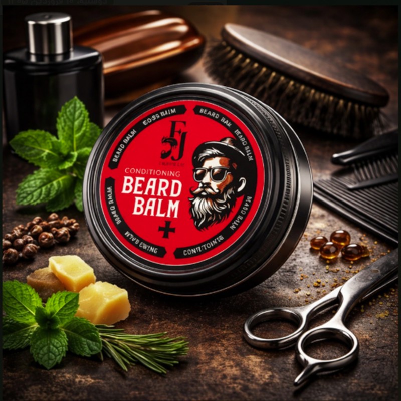 کرم نرم کننده ریش و سبیل افجه مدل Balm05 مناسب برای انواع مو با حجم 50 میلیلیتر مجموعه 5 عددی