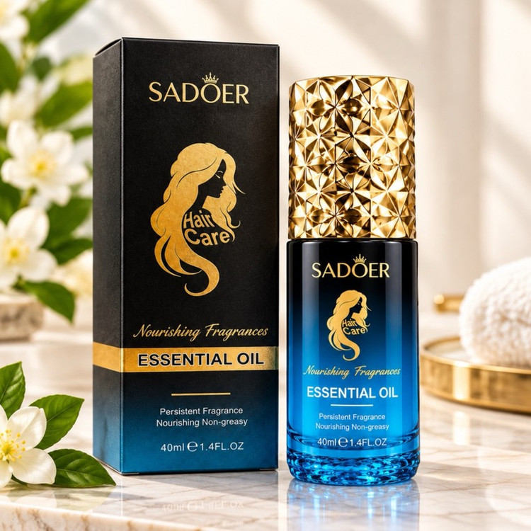 روغن تقویت کننده و نرم کننده مو سادور مدل Nourishing fragrances سازگار با موهای وز و خشک حجم 40 میلی لیتر