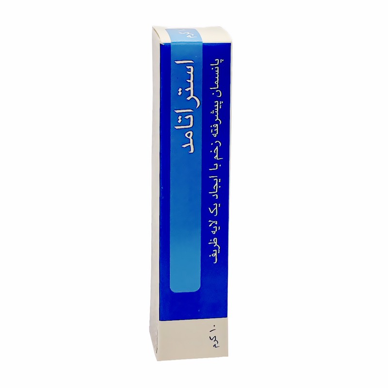 ژل ترمیمکننده زخم استراتامد استرات فارما 10 گرمی، حفظ سلامت و استحکام پوست، نرمکننده و صافکننده زخمهای برآمده، رفع خا...